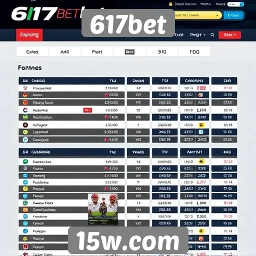 Apostas esportivas em alta no 617bet